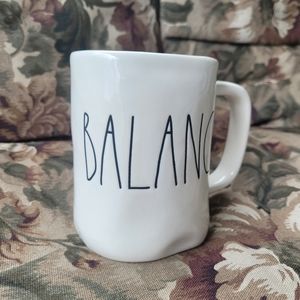 Rae Dunn "Balance" mug